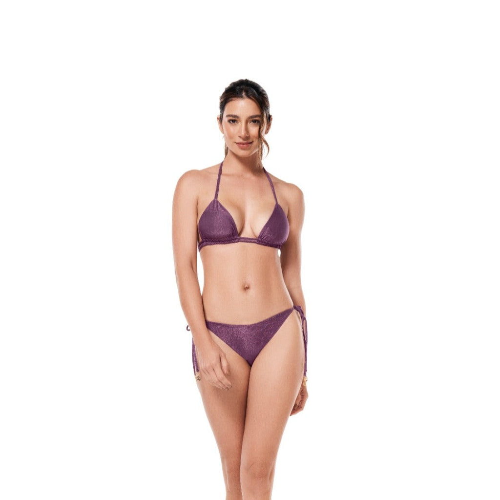 Vestidos de baño y ropa de playa Ola Azul - Bikini Top April Purple Bi0133