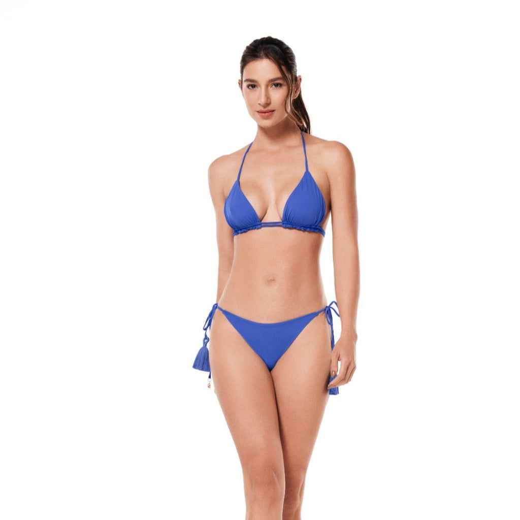 Vestidos de baño y ropa de playa Ola Azul - Bikini Panty Kenya Blue Bi0139