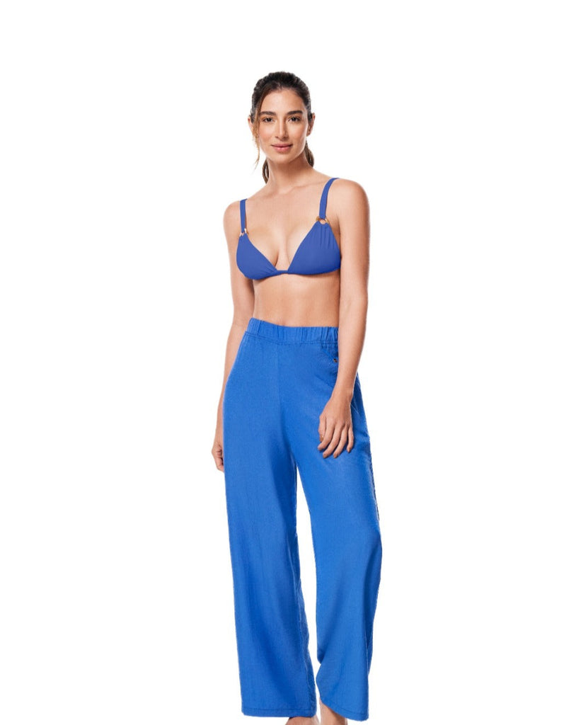 Vestidos de baño y ropa de playa Ola Azul - Pantalon Ophelia Blue Pan0022